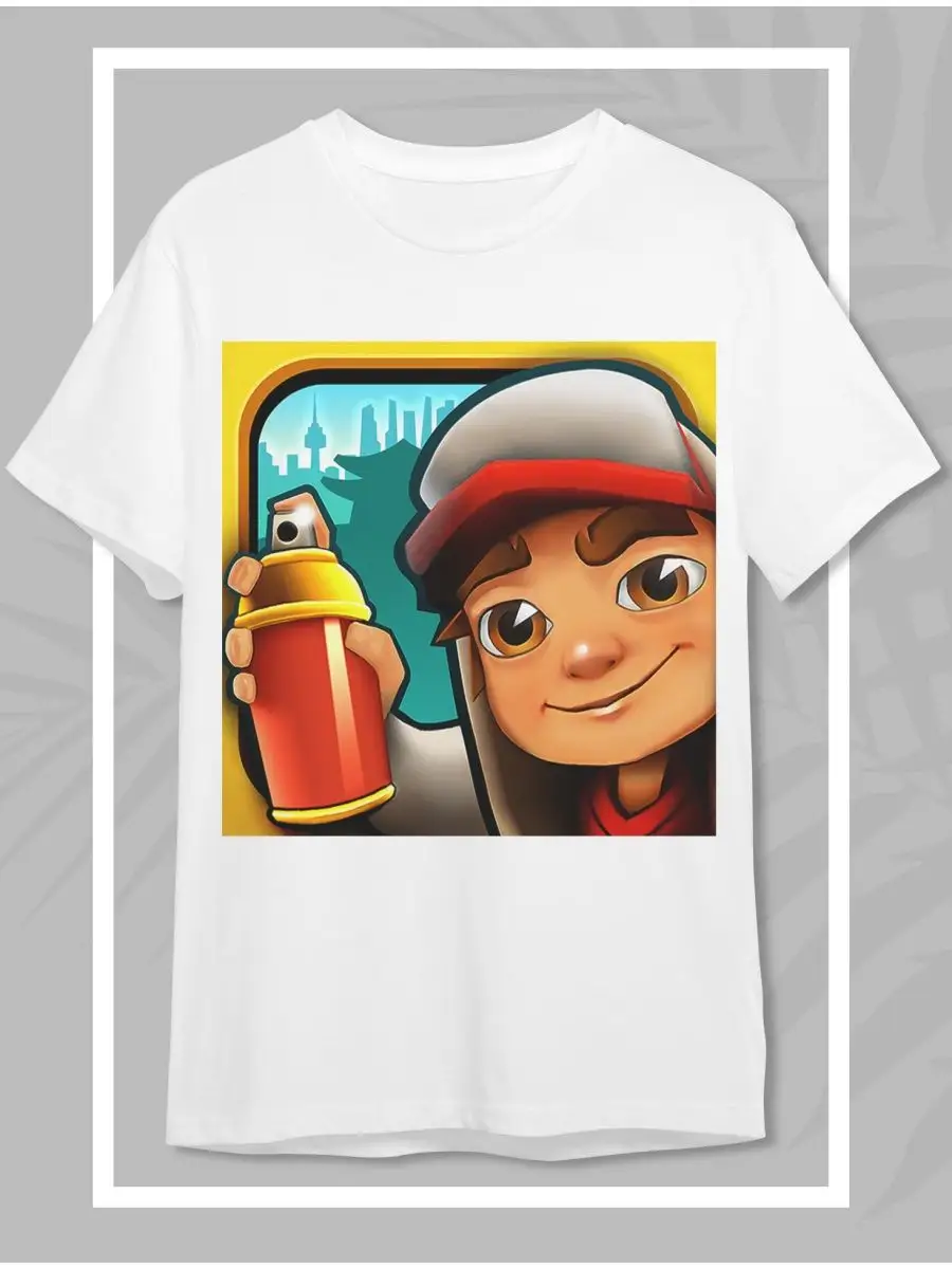 Футболка Subway Surfers Сабвей серф Top-TshirT купить по цене 219 200 сум в  интернет-магазине Wildberries в Узбекистане | 101356668