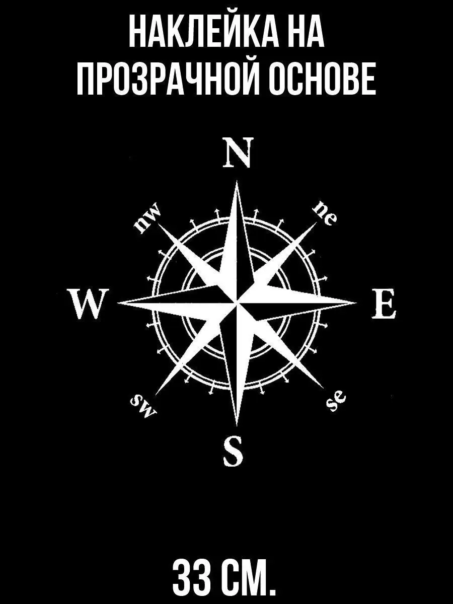 Наклейки на авто Компас север юг запад восток стрелка NEW Наклейки за  Копейки купить по цене 296 ₽ в интернет-магазине Wildberries | 101838236