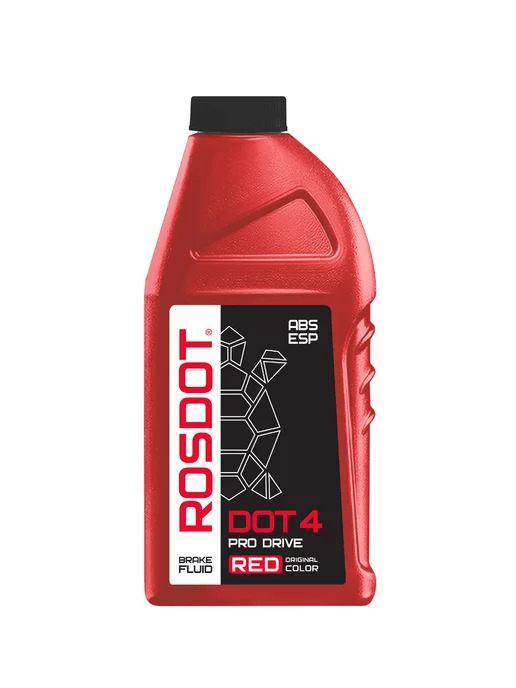 ROSDOT Тормозная жидкость 4 RED PRO DRIVE, 455 г