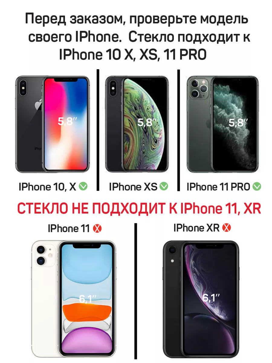 Защитное стекло на iPhone X XS 11 PRO антишпион Perfeo купить по цене 39  600 сум в интернет-магазине Wildberries в Узбекистане | 103658576