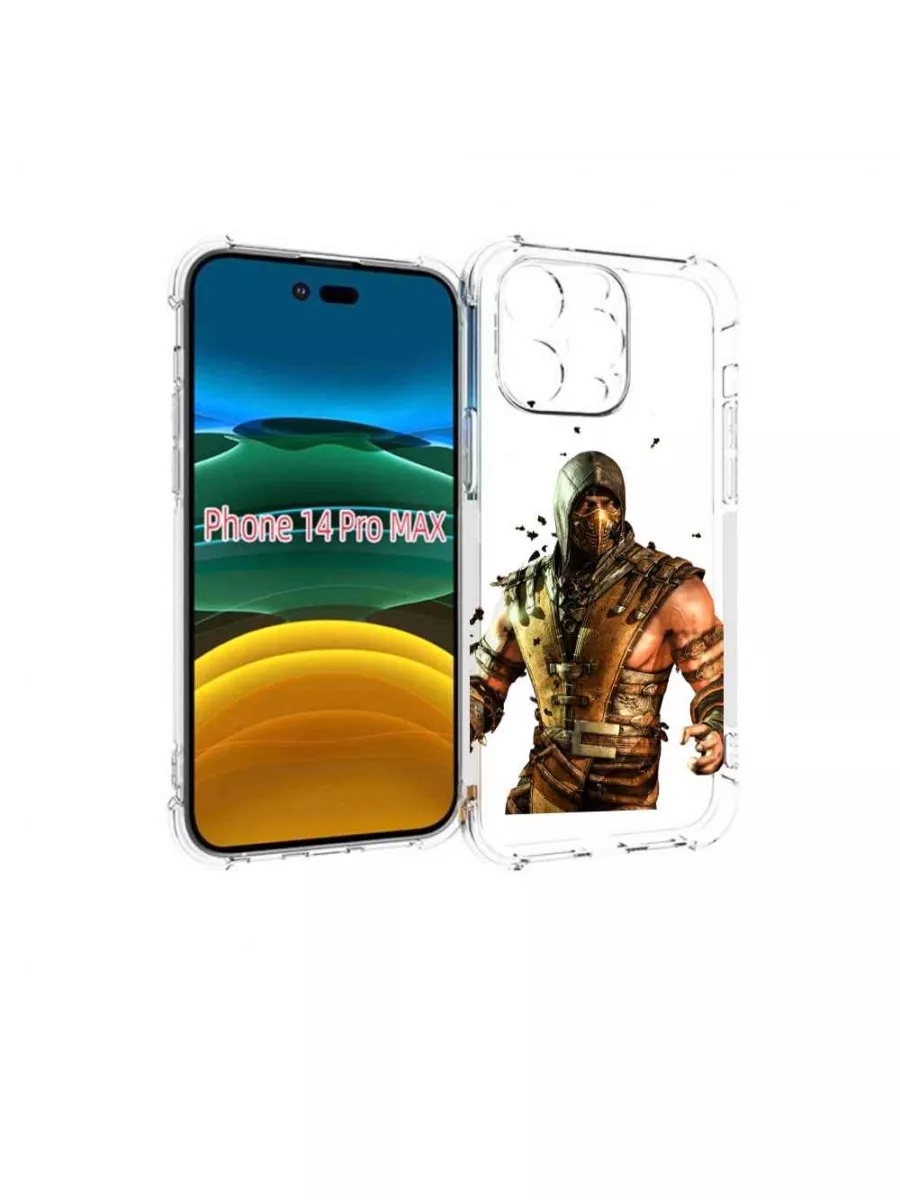 MyPads Чехол Mortal Kombat scorpion iPhone 14 Pro Max